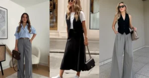 business casual outfit ideas — outfit ideas collage