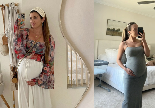 Cute early pregnancy outfit ideas
