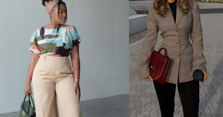 Going to work outfits collage