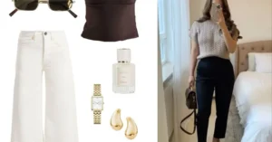 casual friday work outfits — outfit ideas collage for work