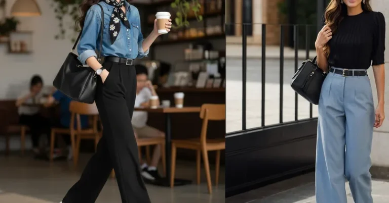 casual work outfit ideas — outfit ideas collage for work