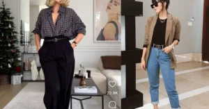edgy work outfits — outfit ideas collage for work