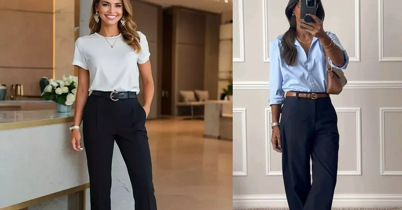 outfits for work — outfit ideas collage for work