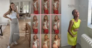 beautiful pregnancy outfit ideas — maternity outfit ideas collage