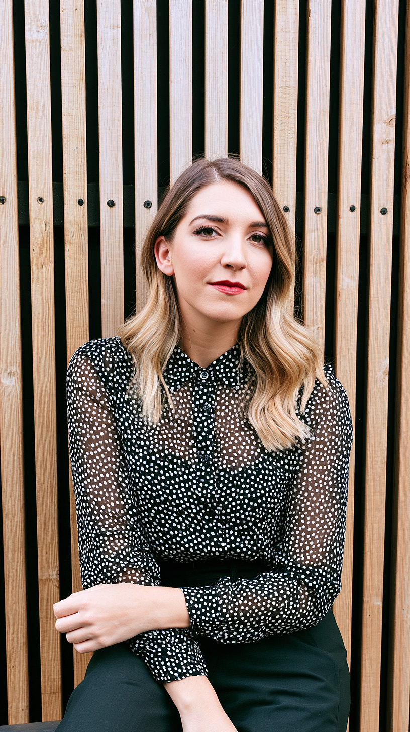 Hannah Reed, lead author at Luwera, work outfit and everyday style expert