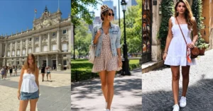 madrid outfits — outfit ideas collage