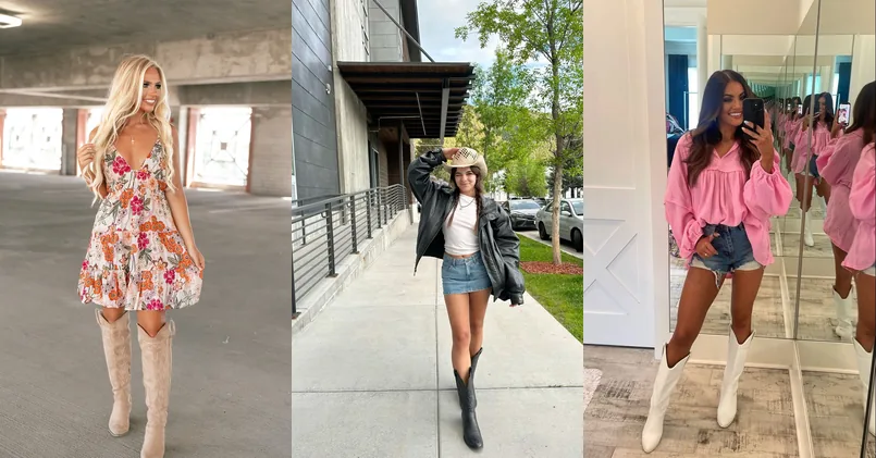 nashville outfits — outfit ideas collage